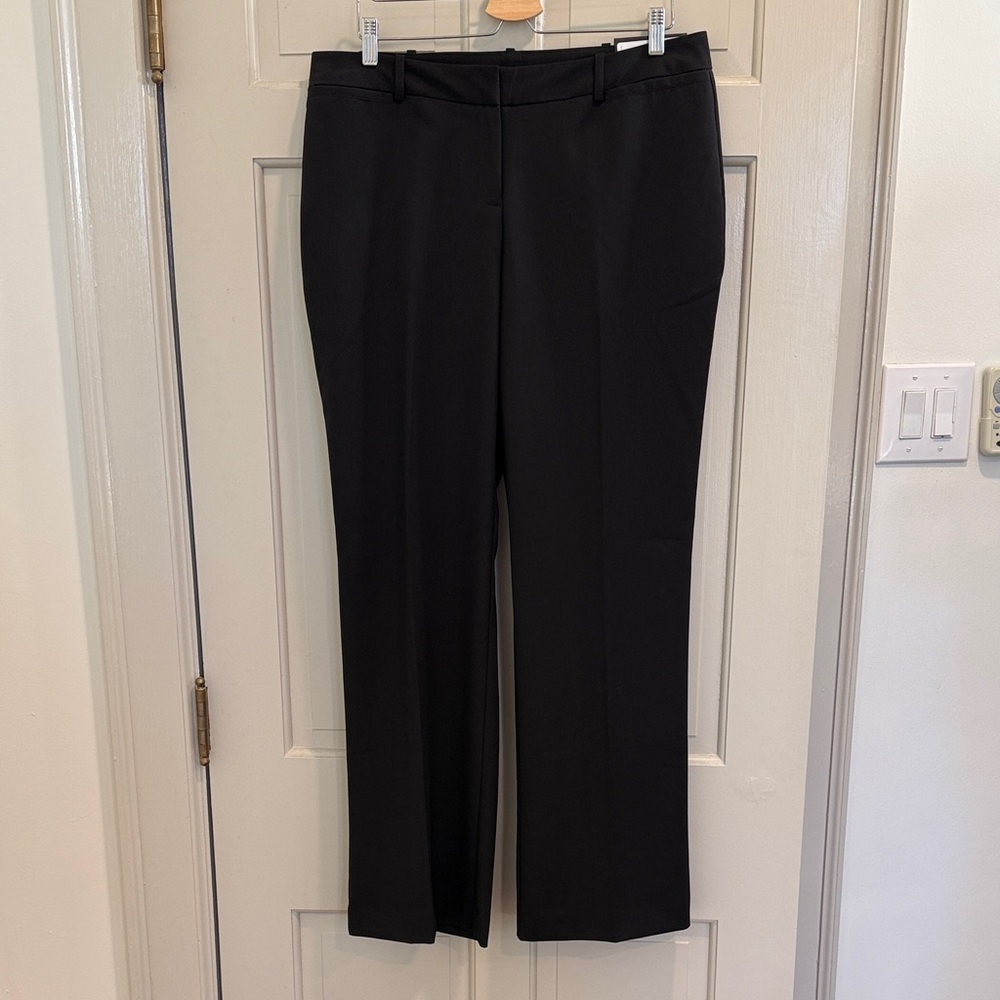 NWT Worthington Curvy Fit Black Trouser Size 14W